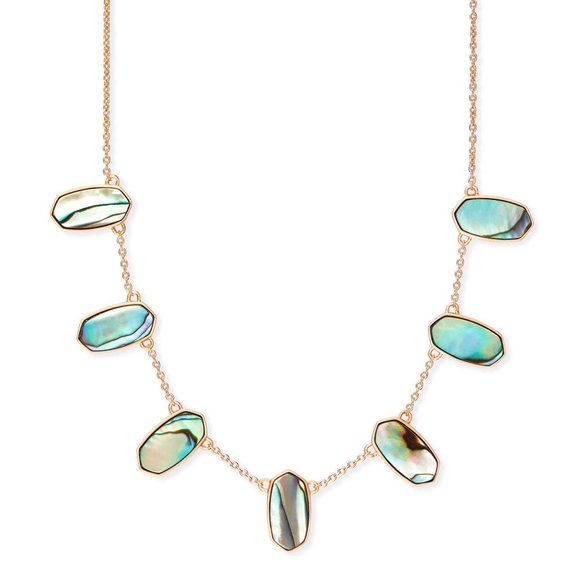 Kendra Scott Jewelry - Kendra Scott Meadow Bib Necklace in Abalone Shell